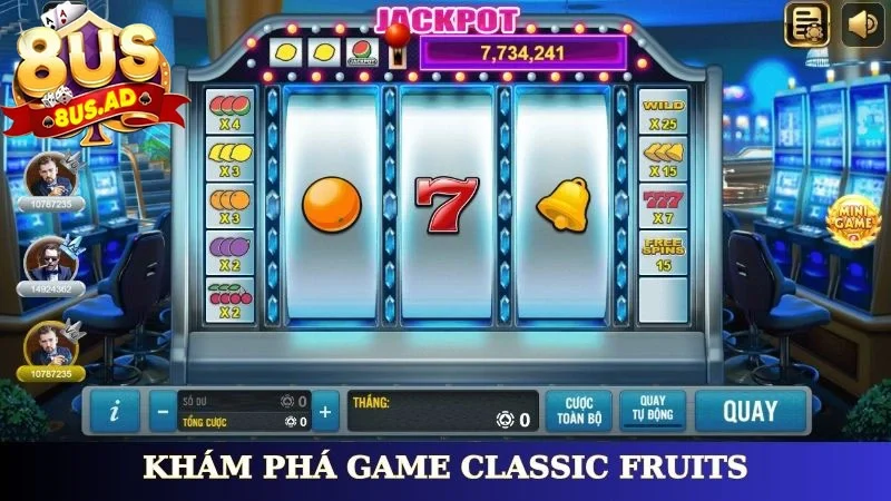 Khám phá game Classic Fruits